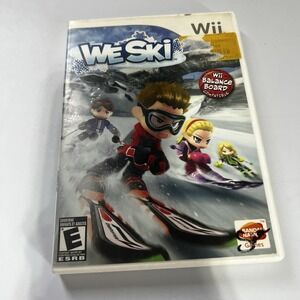 Nintendo Wii We Ski 2008 Wii Balance Board Compatible  Pre Owned